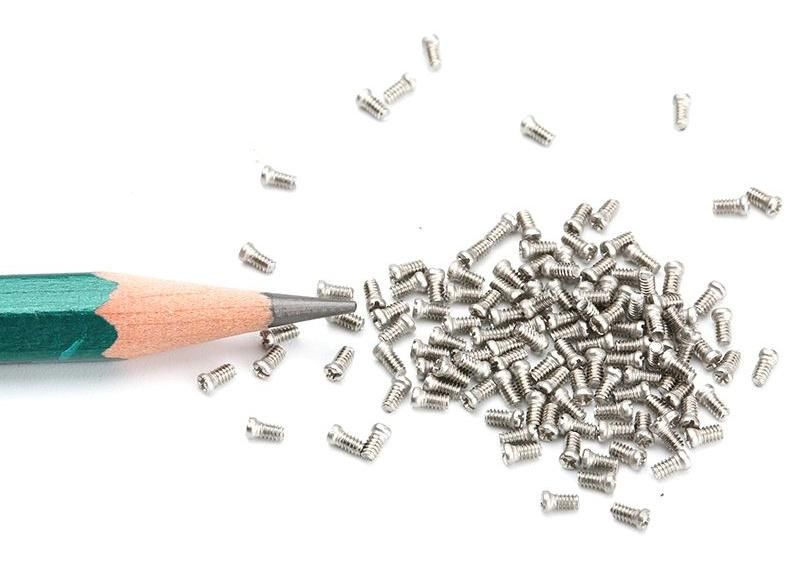 304 Stailness Steel Pan Head Cross Slot Micro Machine Screw