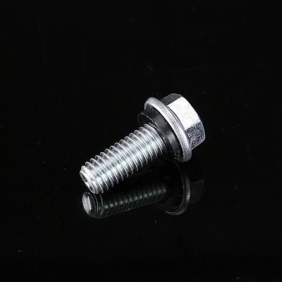 Hot Selling Hexagon Flange Bolt with EPDM Washer Roofing Bolt Zinc Plated