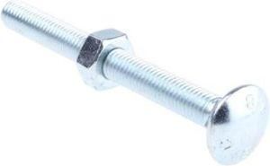 M4 M6 M8 M10 Half Thread Carriage Bolt Carbon Steel DIN603