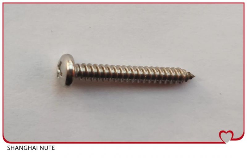 Self Tapping Screw Stainless Steel 304 316 DIN7981 DIN7982, Machine Screws, Self Drilling Screws