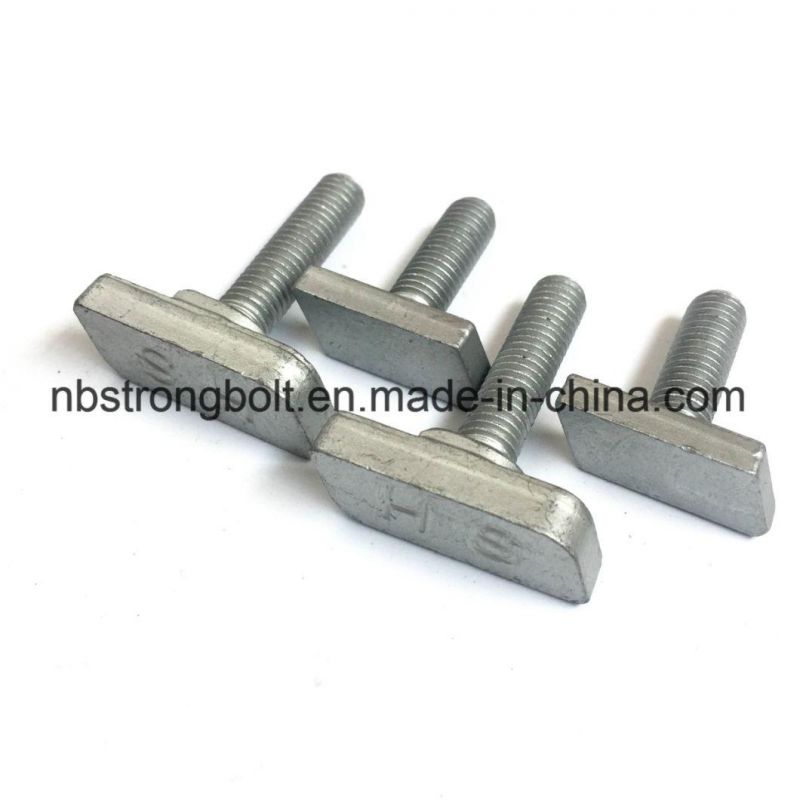 CNC Customization Square Bolt, Zinc Plated/Custmized Square Bolt Factory