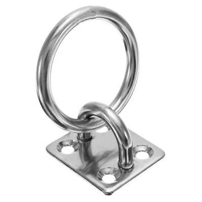 Hot Sale Stainless Steel Pad Eye Plate with Ring for Riggings