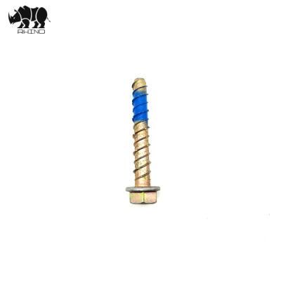 Stainless Steel Architecture Screw / Carbon Steel Hexagon Head Anchor Bolt Concrete Screws