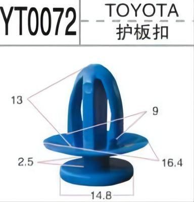 Plastic Auto Clips Push Rivet Fasteners