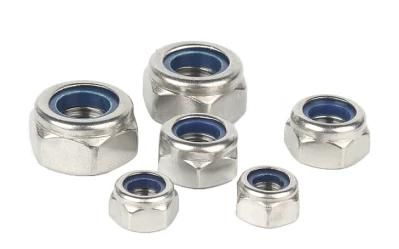 Anti Loose Self-Locking Nut 304 Stainless Steel Anti Slip Locking Hexagon Screw Cap M2m3m4m5m6m8m10m12m14