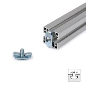 Standard Fastening Connector Nut 6 for Aluminium Profiles Standardverbinder