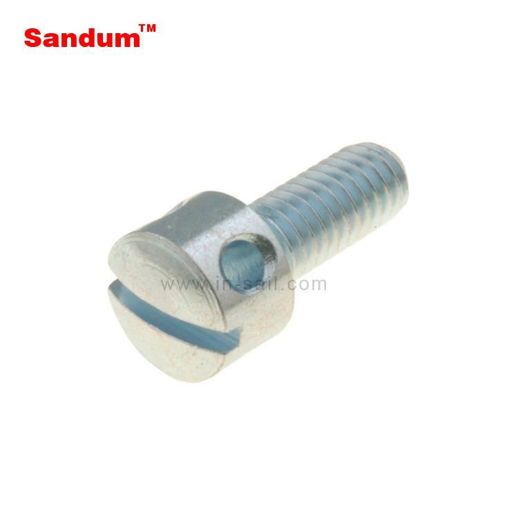Factory Direct Sale DIN921 Slotted Mushroom Head Screws