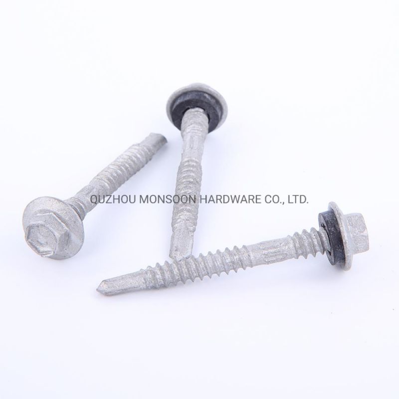 Hex Washer Head Self-Drilling Roofing Screws