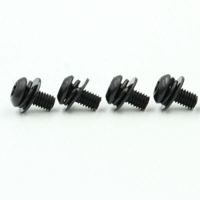 Hexagonal Head Black Oxide Combination Screw