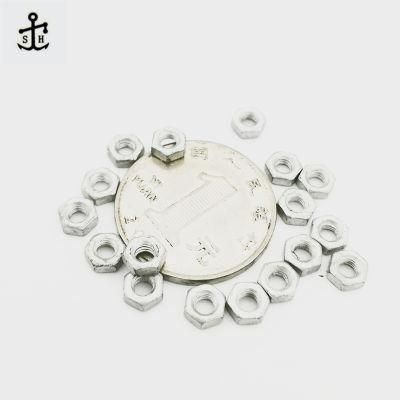 Small Size Dacromet Hex Nut for Laptop Made in China