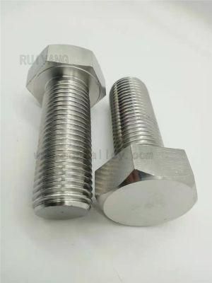 Fastener DIN 931 933 Stainless Steel 304 316 A2-70 A4-80 B8 B8m Hexagon Bolt