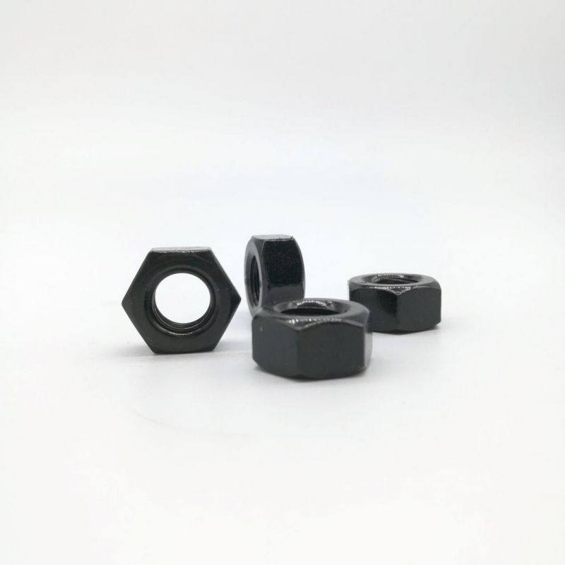 Ppap Level 3 Black Finished DIN934 Hex Nut