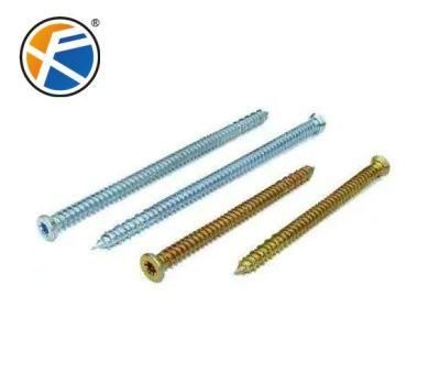 Torx Drive Carbon Steel Fastener Flat Head Concrete Screw Self Tapping Screw