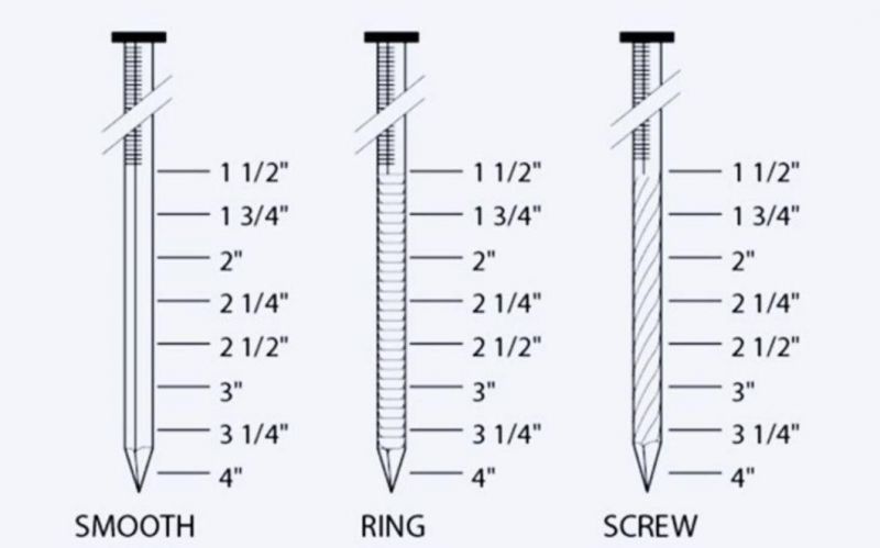 Pneumatic Nailer Coil Nails for Wooden Packaging Box/Pallet From China Dezhou