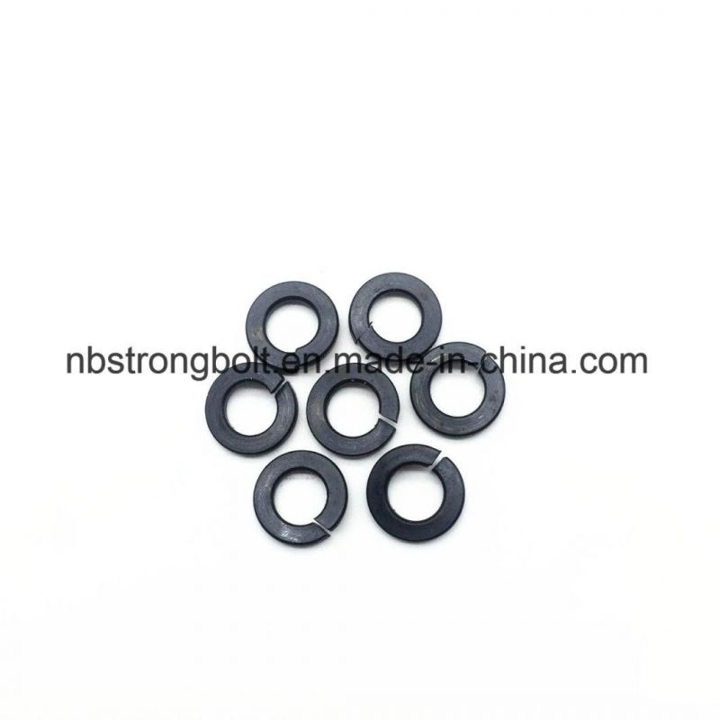 DIN127b Spring Lock Washer with Black Oxid M6