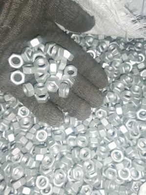 Hot Galvanizing - Grade 4h - M16 - DIN934 - Nut - Carbon Steel - A1008