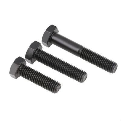 Black - Grade 8.8 - M36 - 1-1/2 - ASTM - A325m/A325 - Heavy Hexagon Head Bolt/Heavy Hex Bolt- Carbon Steel - Nl10 Weathering Steel