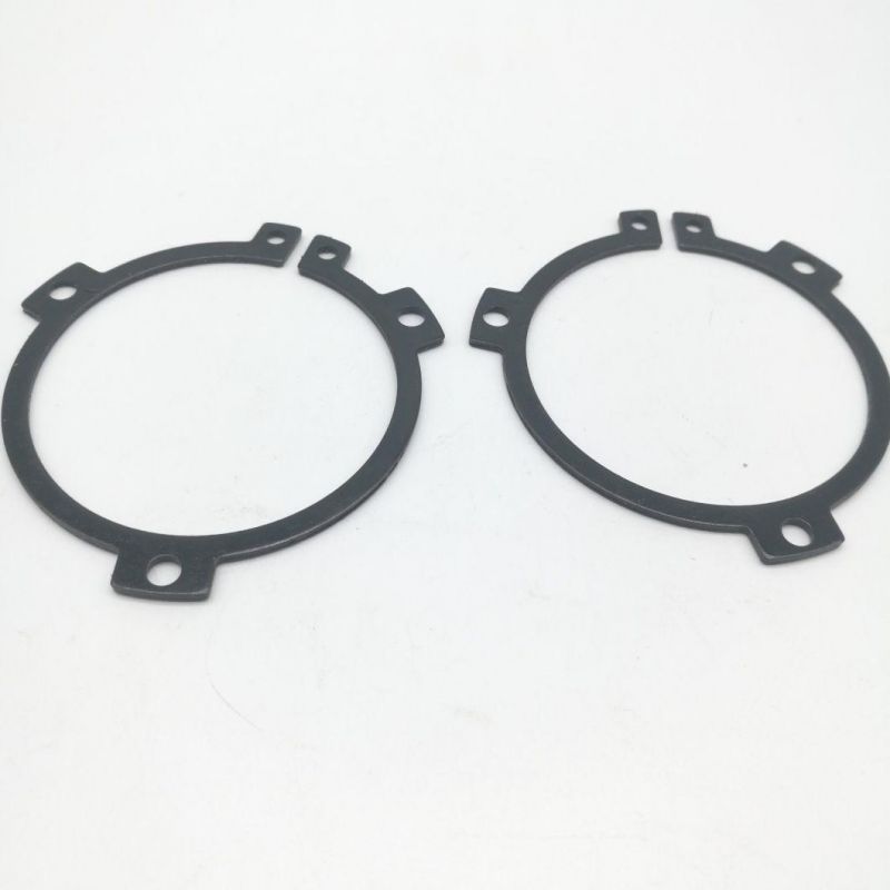 Black Spring Steel Snap Rings Retaining Ring Circlips for Shaft