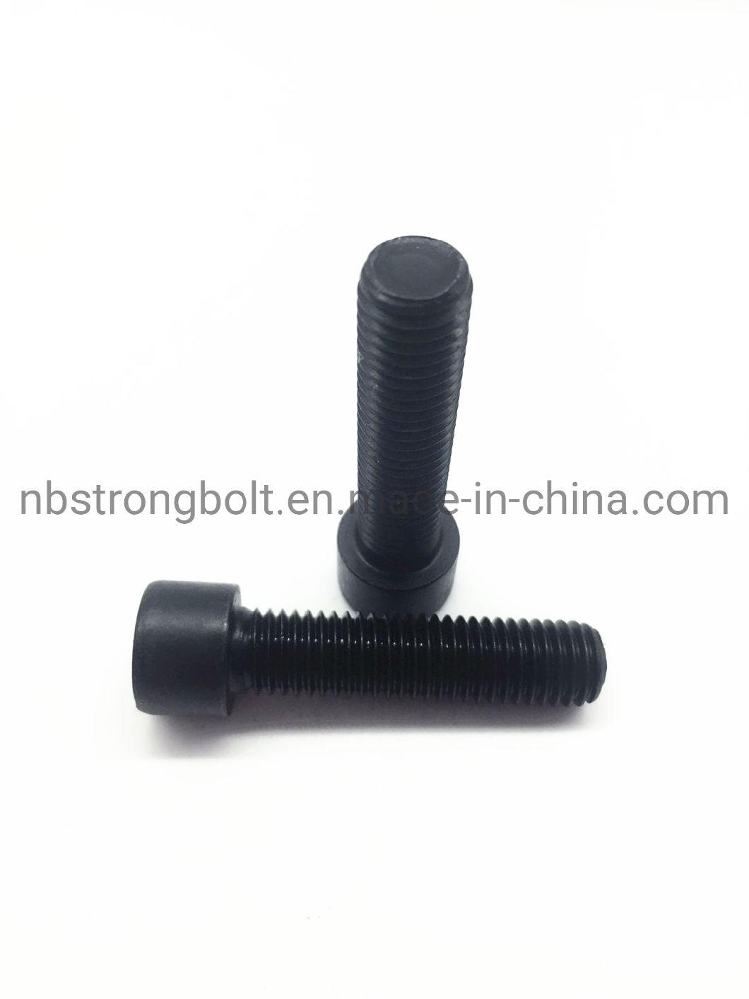 DIN912 Grade 8.8 Hex Socket Head Cap Screw with Black M12X90 H. T