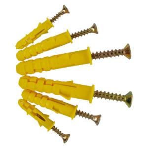 Fish Shape Plastic Expansion Anchor Screw (M6)
