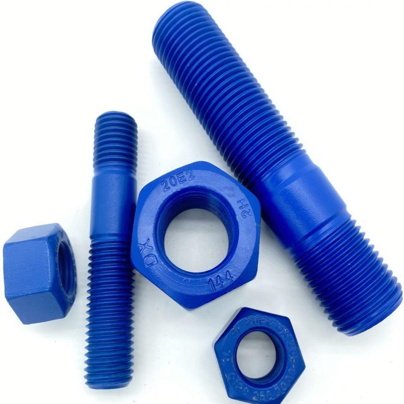 M8-M164 Zinc Plated Steel Castle Nut Hexagon Slotted Nut Fastener