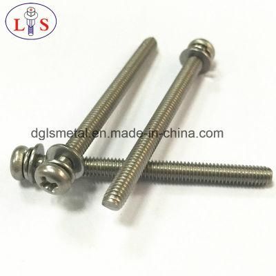 Stainless Steel Pan Head Bolt with Washers
