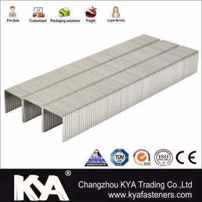 Pneumatic Galvanized 50 Series Staples for Industrial Use