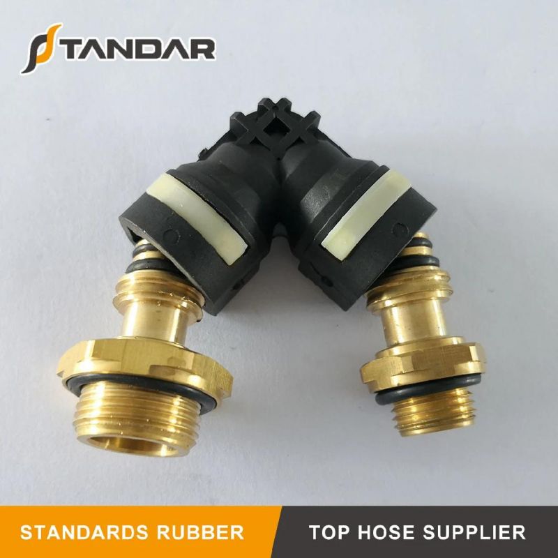 Pneumatic Nylon 90 Degree Quick Connector Fitting for Man Truck