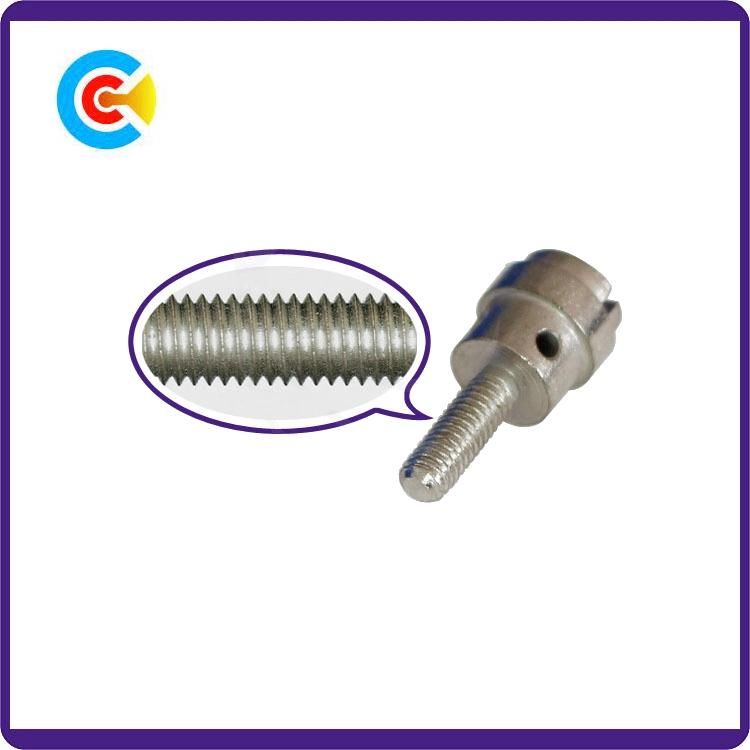 DIN/ANSI/BS/JIS Carbon-Steel/Stainless-Steel 4.8/8.8/10.9 Chorme Slotted Head Screws for Machinery/Industry Screws
