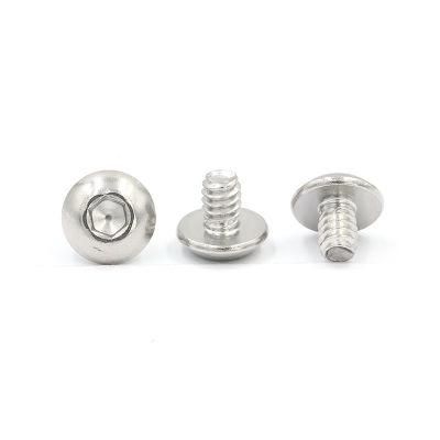 ISO 7380 M1.6 M2 M2.5 M3 M4 M5 M6 M8 M10 Hex Socket Button Head Screw