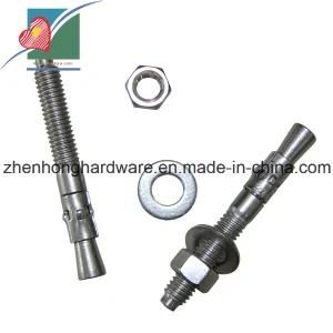 Wedge Anchor Expansion Bolts Stainless Steel Wedge Anchor Bolt (ZH-WA-009)