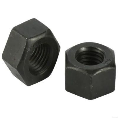 ASTM A563 High Strength Alloy Steel Hex Nuts Black