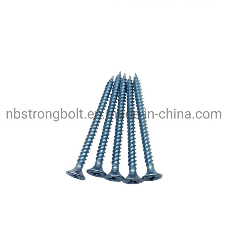 Phil Bugle HD Fine Thread Drywall Screw Zinc Plated #6X1.1/4"