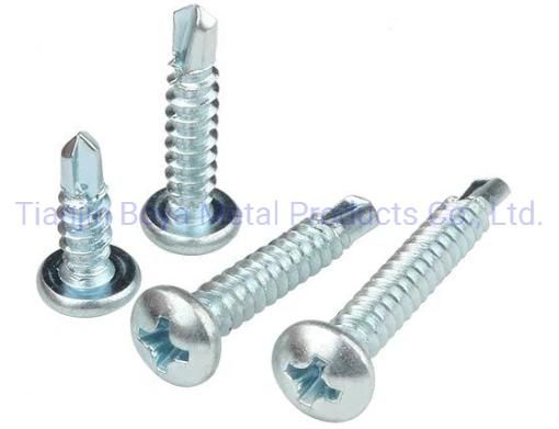China Wholesale Galvanised Metal Hexagon Head Hex Self Drilling Screw