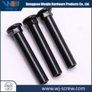 304/316 Stainless Steel Black Plated Flat Head Hollow Semi Tubular Rivet