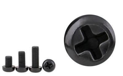 M2 M2.5 M6 M8 Black White Nylon PA66 Cross Recessed Pan Head Screws