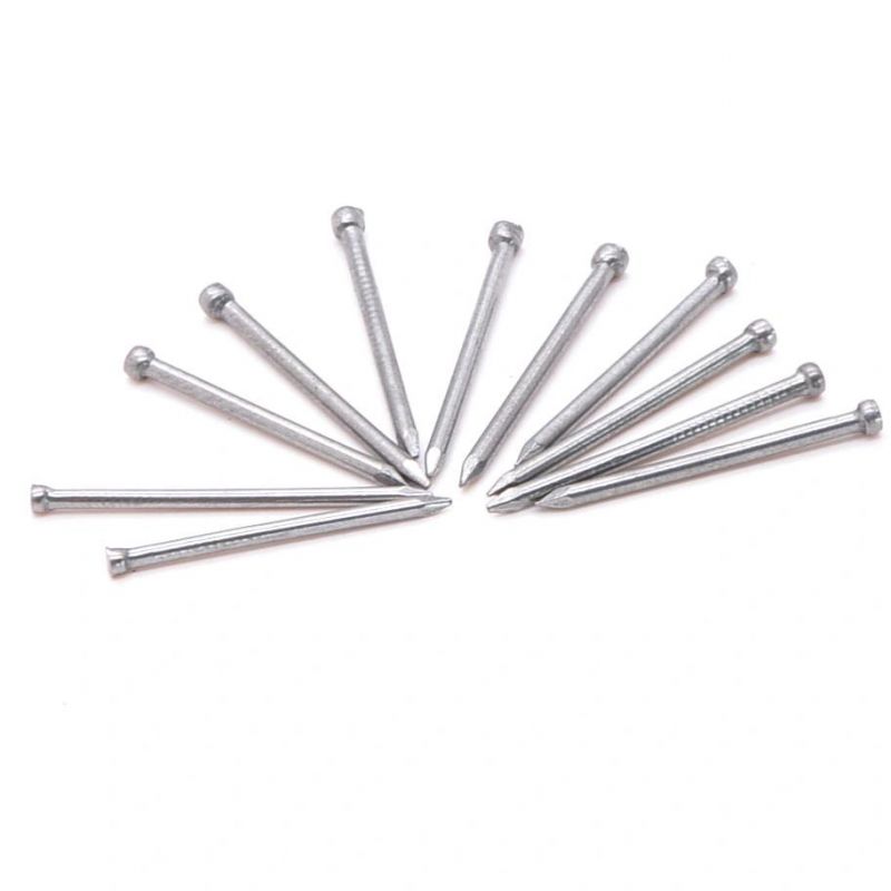 Without Head Polished Iron Wire Nails Construction Q195 Material Bright Finished