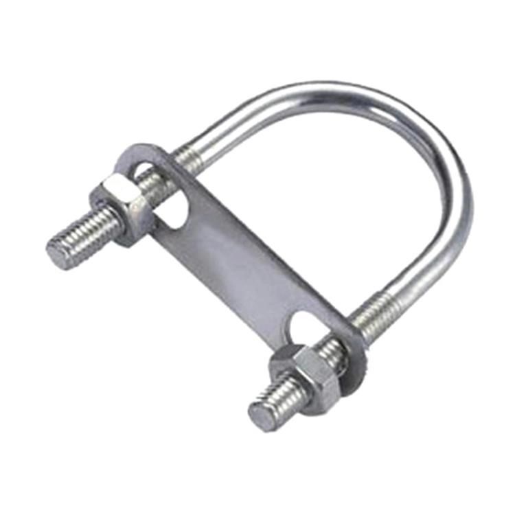 Carbon Steel U Bolt with Plate and Nut