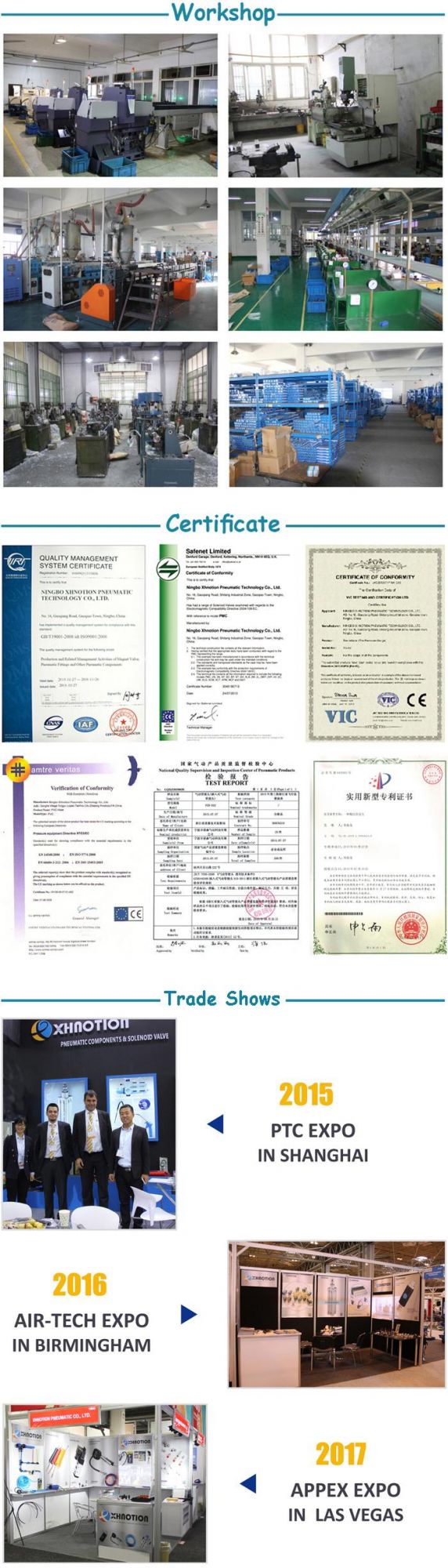 Brass Push in Fittings Manufacturer - Xhnotion