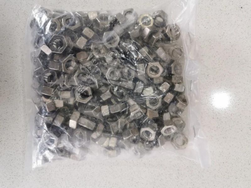 Customized Ti -6al-4V Titanium Alloy Fasteners Titanium Alloy Hexagon Bolts
