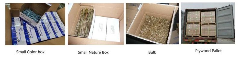 Small Box; Common Carton; Plywood Pallet 7.5*100 Torx30 Concrete Screw