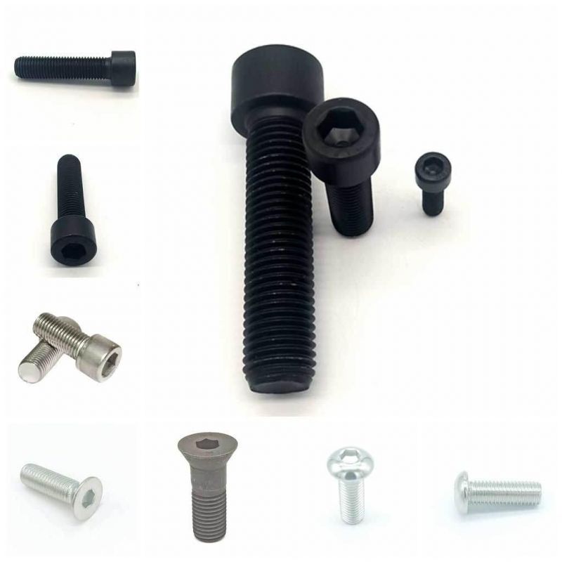 DIN912 Cl10.9 Alloy Steel Black Oxide Hex Socket Head Cap Screw