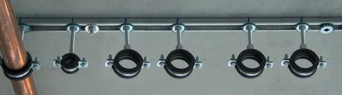 Tube Clamp Clip with EPDM Rubber