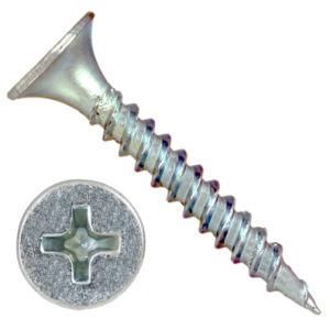 #6*1-1/4 Philips Bugle Head, Fine or Coarse Thread Harden Black or Grey Phospated Drywall Screw
