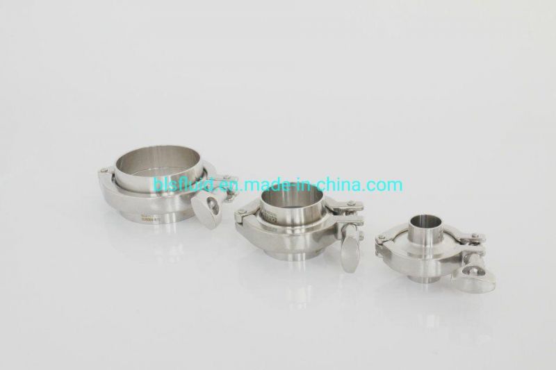 Ferrule Fitting Sanitary Stainless Steel Pipe Clamp