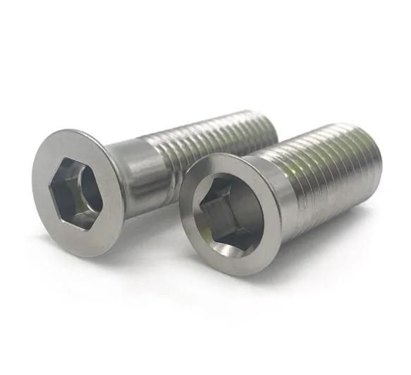 Custom Hollow Screw A2 Stainless Steel Hollow Stud Bolt with Round Socket Hex Head