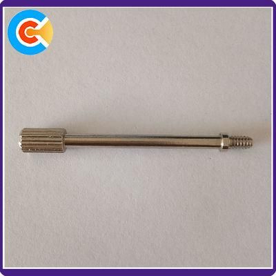 Carbon Steel Galvanized Knurled Grooved Step Screws