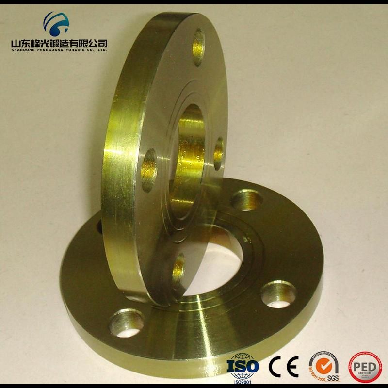 China DIN Sliding Sleeve Flat Flange 8 Hole Carbon Steel Gasket