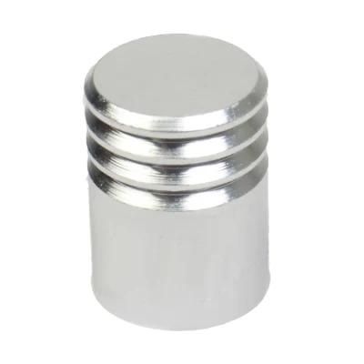 Anodized Solid Thread Round Railing Bracket Round Aluminum Standoff Spacer