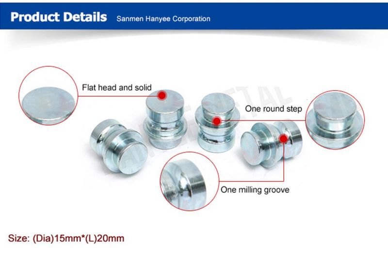 One-Stop Manufacturer Accept OEM Truck Parts Iron Steel Metal Push Fastener